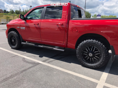 1 2016 1500 Ram Rough Country Suspension Lift 25in Anthem Equalizer Machined Accents