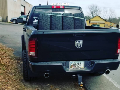 1 2014 1500 Ram Rough Country Leveling Kit Anthem Equalizer Machined Black