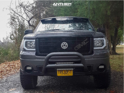 1 2011 Sierra 1500 Gmc Custom Suspension Lift 3in Anthem Instigator Machined Black