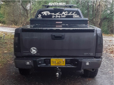 1 2011 Sierra 1500 Gmc Custom Suspension Lift 3in Anthem Instigator Machined Black