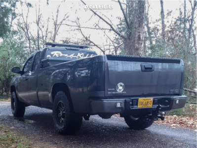 1 2011 Sierra 1500 Gmc Custom Suspension Lift 3in Anthem Instigator Machined Black