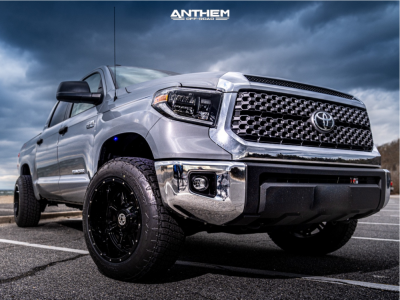 2019 Toyota Tundra - 20x12 -44mm - Anthem Off-Road Instigator - Leveling Kit - 275/60R20