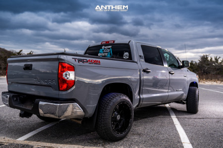 1 2019 Tundra Toyota Rough Country Leveling Kit Anthem Instigator Black