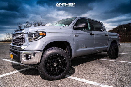 1 2019 Tundra Toyota Rough Country Leveling Kit Anthem Instigator Black