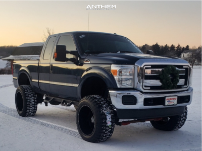 2013 Ford F-250 Super Duty - 22x14 -76mm - Anthem Off-Road Equalizer - Suspension Lift 8" - 37" x 13.5"