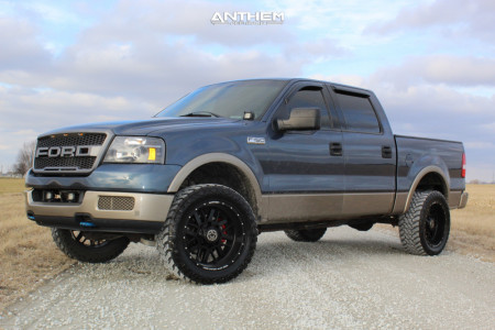 1 2004 F 150 Ford Rough Country Leveling Kit Anthem Gunner Matte Black