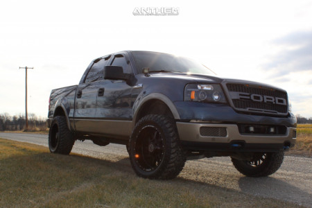 1 2004 F 150 Ford Rough Country Leveling Kit Anthem Gunner Matte Black