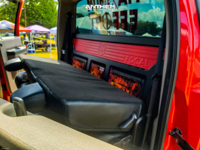 1 2009 F 350 Super Duty Ford Rough Country Suspension Lift 8in Anthem Instigator Machined Black