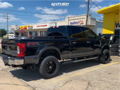 2017 Ford F-250 Super Duty - 20x10 -24mm - Anthem Off-Road Equalizer - Suspension Lift 3.5" - 35" x 12.5"