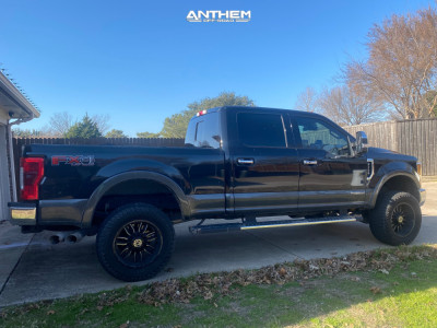 1 2017 F 250 Super Duty Ford Rough Country Suspension Lift 35in Anthem Equalizer Anthracite