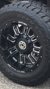 1 2014 F 150 Ford Rough Country Suspension Lift 4in Anthem Equalizer Machined Accents