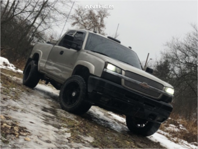 1 2003 Silverado 2500 Hd Chevrolet Stock Air Suspension Anthem Instigator Black