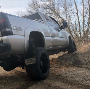 1 2003 Silverado 2500 Hd Chevrolet Stock Air Suspension Anthem Instigator Black