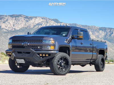 1 2015 Silverado 2500 Hd Chevrolet Stock Air Suspension Anthem Instigator Machined