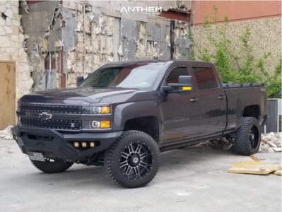 1 2015 Silverado 2500 Hd Chevrolet Stock Air Suspension Anthem Instigator Machined