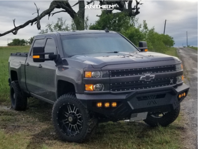 1 2015 Silverado 2500 Hd Chevrolet Stock Air Suspension Anthem Instigator Machined