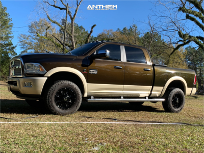 2014 Ram 2500 - 18x9 -12mm - Anthem Off-Road Instigator - Stock Suspension - 275/70R18