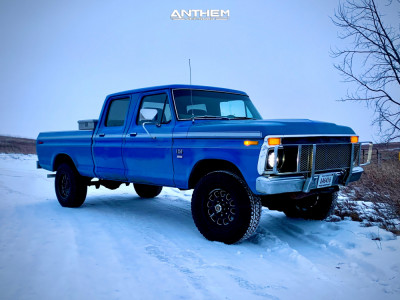 1976 Ford F-250 - 17x9 0mm - Anthem Off-Road Intimidator - Stock Suspension - 285/70R17