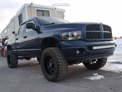 2003 Dodge Ram 1500 - 20x10 -24mm - Anthem Off-Road Gunner - Suspension Lift 5" - 35" x 12.5"