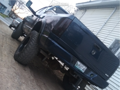 1 2003 Ram 1500 Dodge Rough Country Suspension Lift 5in Anthem Gunner Machined Black