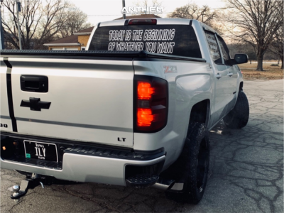 1 2016 Silverado 1500 Chevrolet Bilstein Leveling Kit Anthem A712 Defender Black