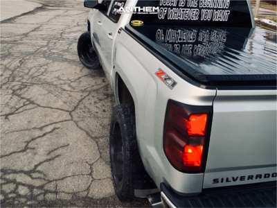 1 2016 Silverado 1500 Chevrolet Bilstein Leveling Kit Anthem A712 Defender Black