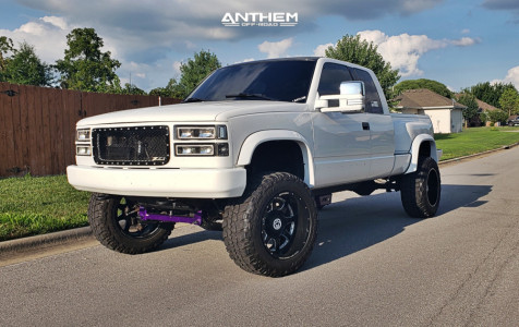 1 1997 K1500 Chevrolet Rough Country Suspension Lift 6in Anthem Commander Machined Accents