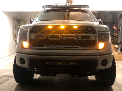 1 2011 F 150 Ford Rough Country Suspension Lift 4in Anthem Instigator Black