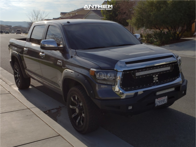 1 2017 Tundra Toyota King Off Road Leveling Kit Anthem A712 Defender Black