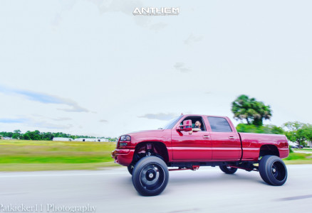 1 2006 Sierra 2500 Hd Classic Gmc Fabtech Suspension Lift 6in Anthem Instigator Machined Black