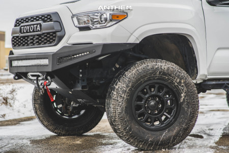 1 2017 Tacoma Toyota Rough Country Suspension Lift 5in Anthem Intimidator Black