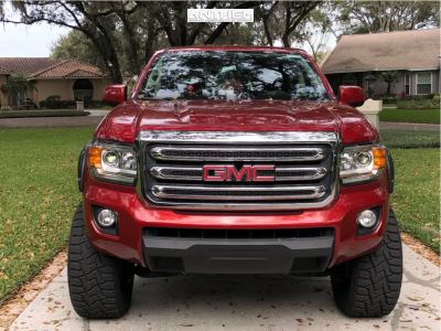 1 2016 Canyon Gmc Rough Country Suspension Lift 6in Anthem Instigator Black