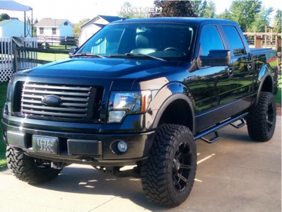 1 2010 F 150 Ford Mcgaughys Suspension Lift 75in Anthem A712 Defender Black