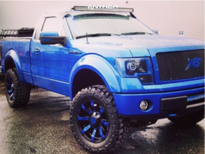 1 2013 F 150 Ford Custom Suspension Lift 4in Anthem Defender Custom