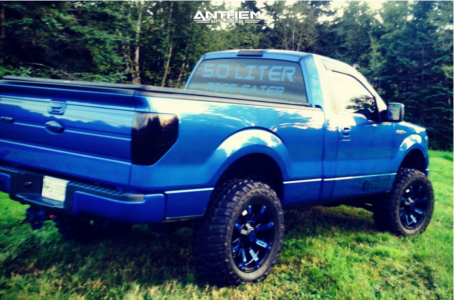 1 2013 F 150 Ford Custom Suspension Lift 4in Anthem Defender Custom