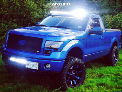 1 2013 F 150 Ford Custom Suspension Lift 4in Anthem Defender Custom