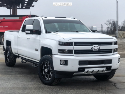2016 Chevrolet Silverado 2500 HD - 20x9 0mm - Anthem Off-Road Commander - Stock Suspension - 275/60R20
