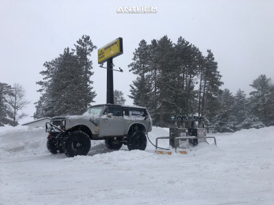 1 1973 Scout Ii International Rough Country Suspension Lift 6in Anthem Intimidator Matte Black