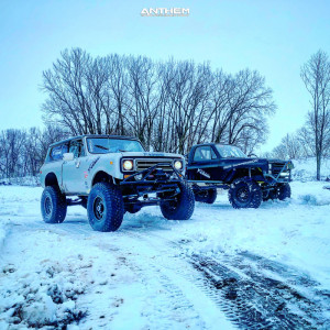 1 1973 Scout Ii International Rough Country Suspension Lift 6in Anthem Intimidator Matte Black