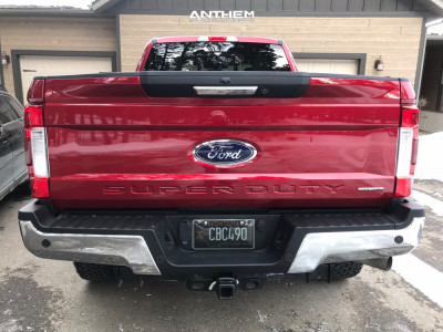 1 2017 F 250 Super Duty Ford Fox Suspension Lift 25in Anthem 711 Black