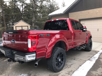 1 2017 F 250 Super Duty Ford Fox Suspension Lift 25in Anthem 711 Black