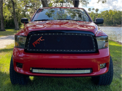 1 2012 1500 Ram Rough Country Suspension Lift 6in Anthem Instigator Machined Accents