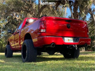 1 2012 1500 Ram Rough Country Suspension Lift 6in Anthem Instigator Machined Accents