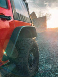 1 2016 Wrangler Jk Jeep Bds Stock Anthem Aviator Matte Black