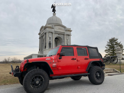 1 2016 Wrangler Jk Jeep Bds Stock Anthem Aviator Matte Black