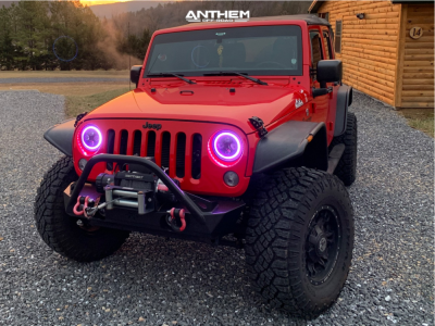 1 2016 Wrangler Jk Jeep Bds Stock Anthem Aviator Matte Black