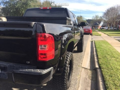 1 2008 Silverado 1500 Chevrolet Bds Suspension Lift 6in Anthem Commander Black