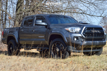 1 2019 Tacoma Toyota Stock Air Suspension Anthem Equalizer Matte Black