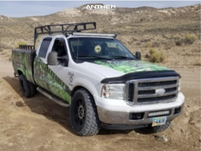 1 2005 F 250 Super Duty Ford Stock Air Suspension Anthem Enforcer Black