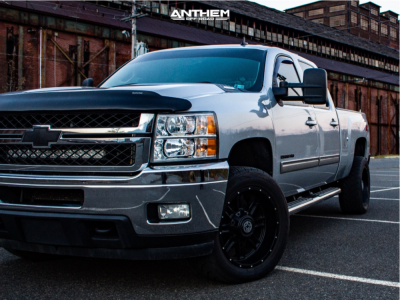 2013 Chevrolet Silverado 2500 HD - 20x10 -25mm - Anthem Off-Road Instigator - Stock Suspension - 305/50R20